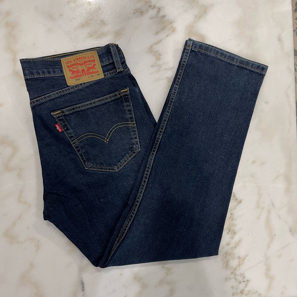 Levi's Men's Classic Indigo Straight Jeans
